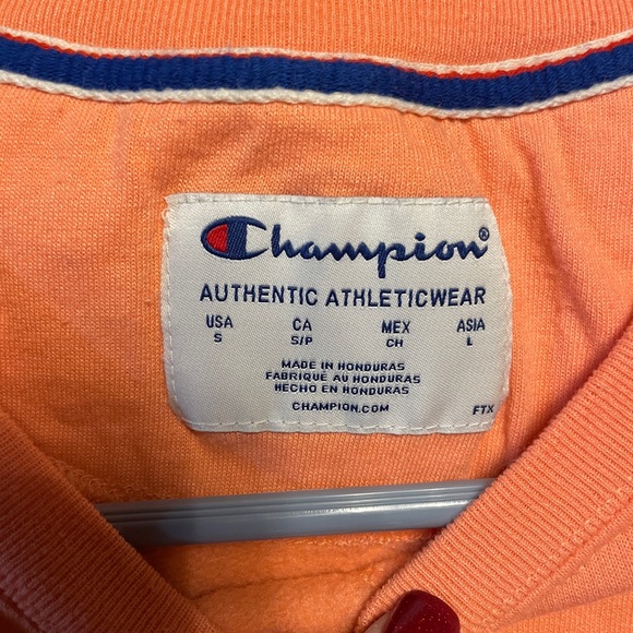 Champion Spellout Peachy Small Sweatshirt - Picture 3 of 3